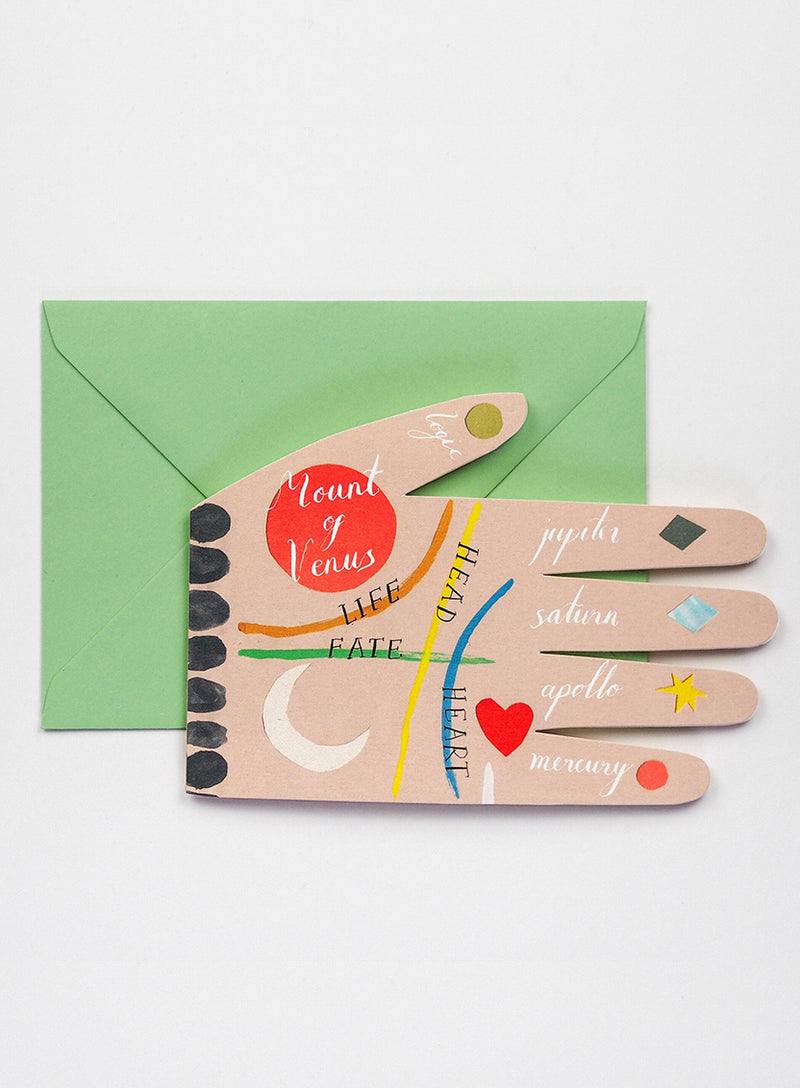 Hadley Palm Reading Card