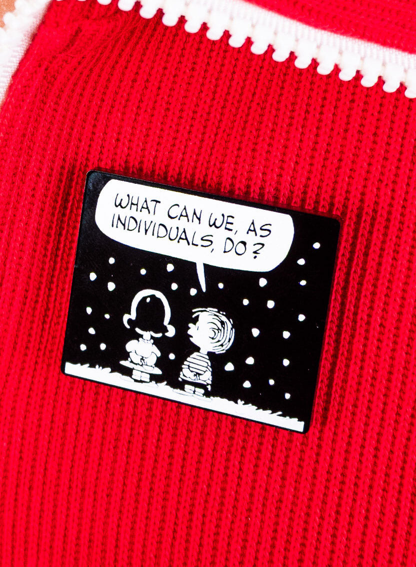 Peanuts Comic Cell Brooch