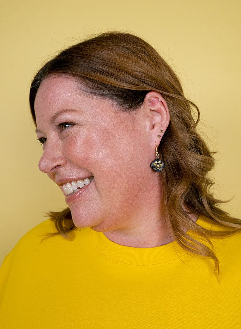 Tatty Devine Pearl the Pug Earrings