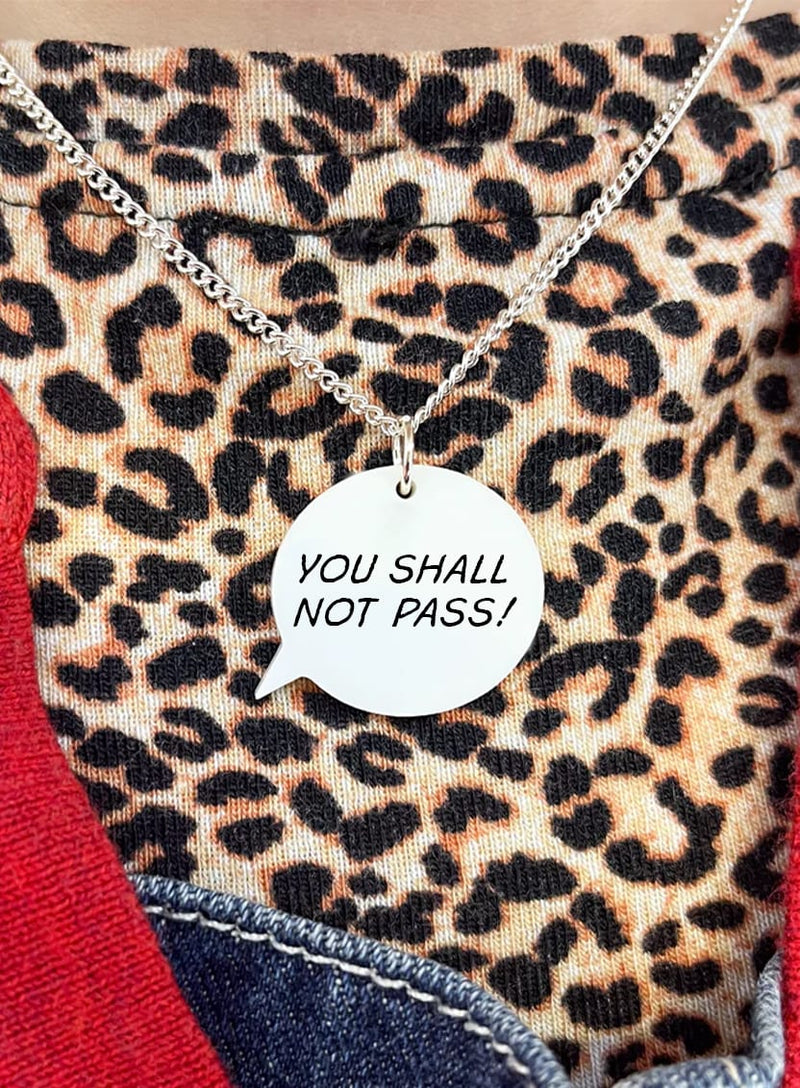 Tatty Devine Personalised Speech Bubble Necklace