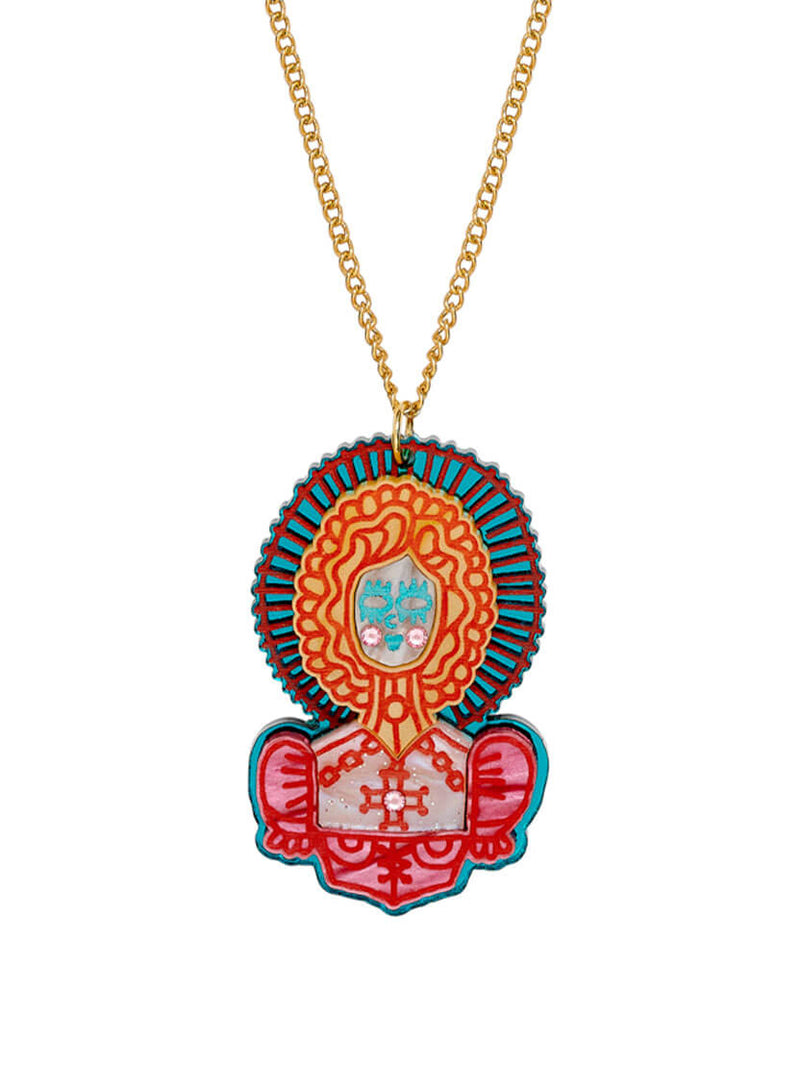 Pink Ancestor Pendant