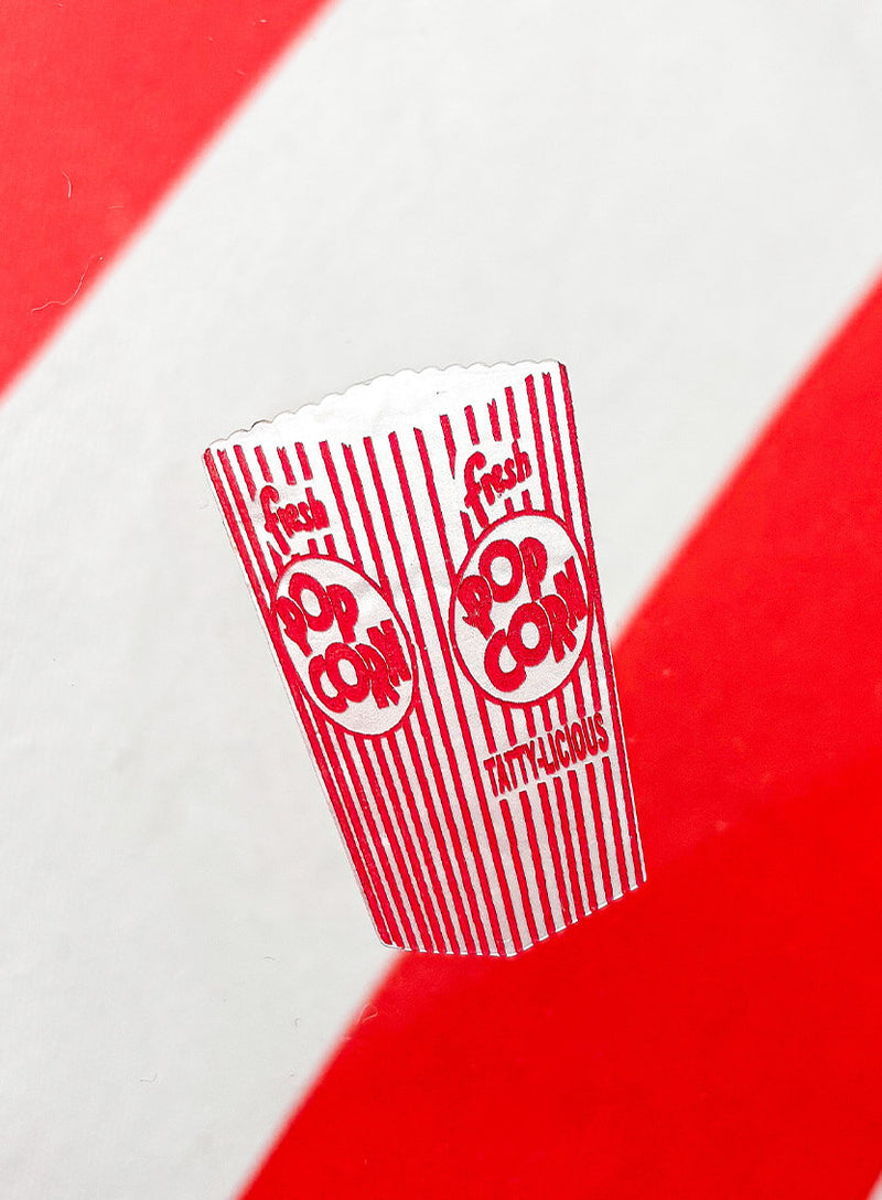 Retro Popcorn Brooch by Tatty Devine