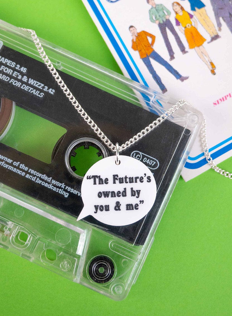 Tatty Devine x Pulp Pulp Speech Bubble Necklace - The Future's Owned