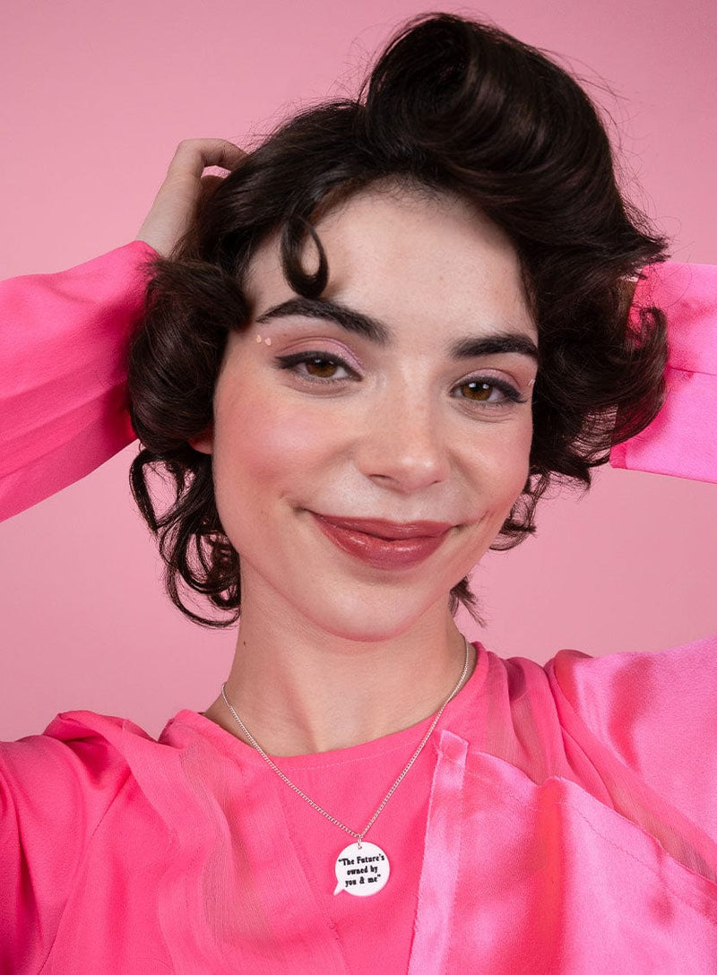 Tatty Devine x Pulp Pulp Speech Bubble Necklace - The Future's Owned