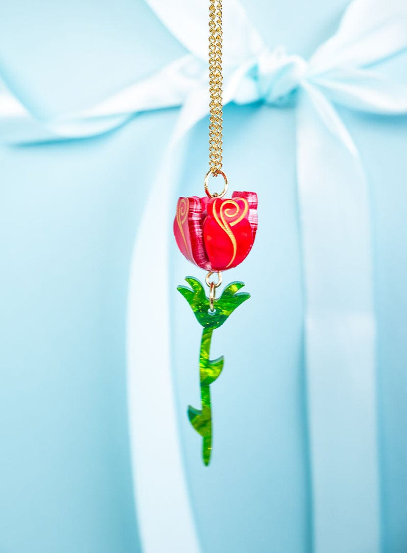 Tatty Devine Rose Necklace