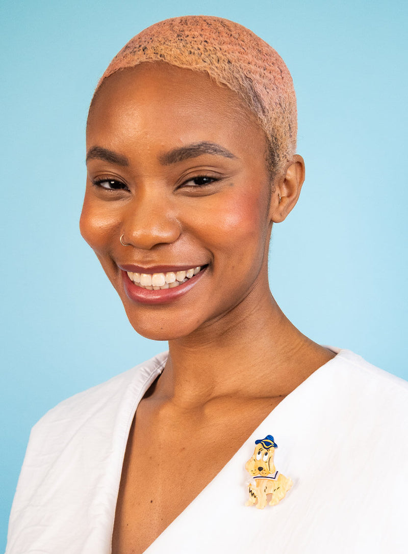 Salty Sea Dog Brooch