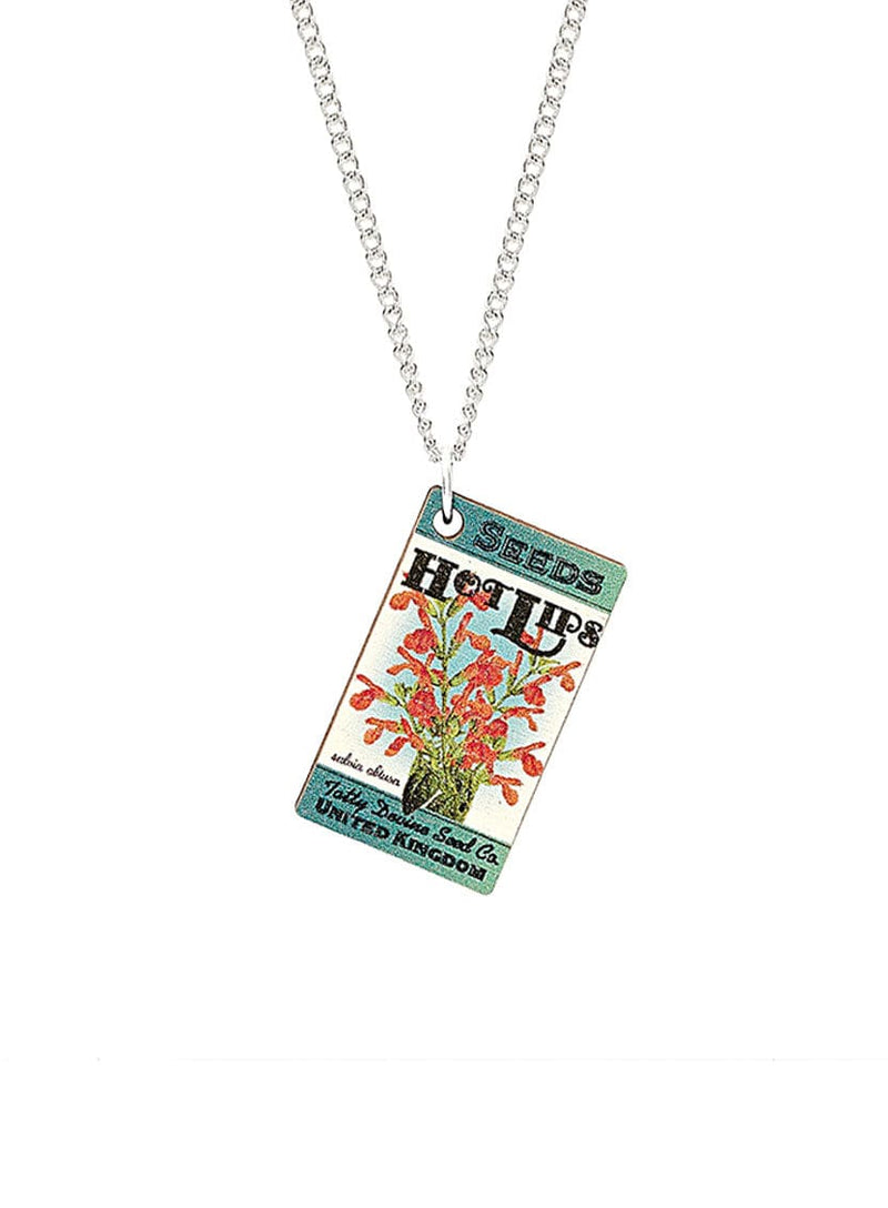 Tatty Devine Seed Packet Pendant