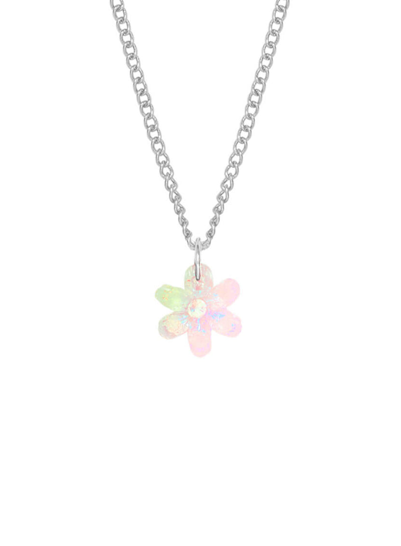 Skeleton Flower Pendant