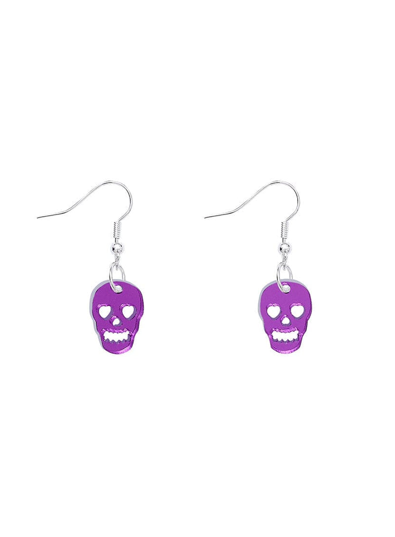 Tatty Devine Skull Charm Earrings