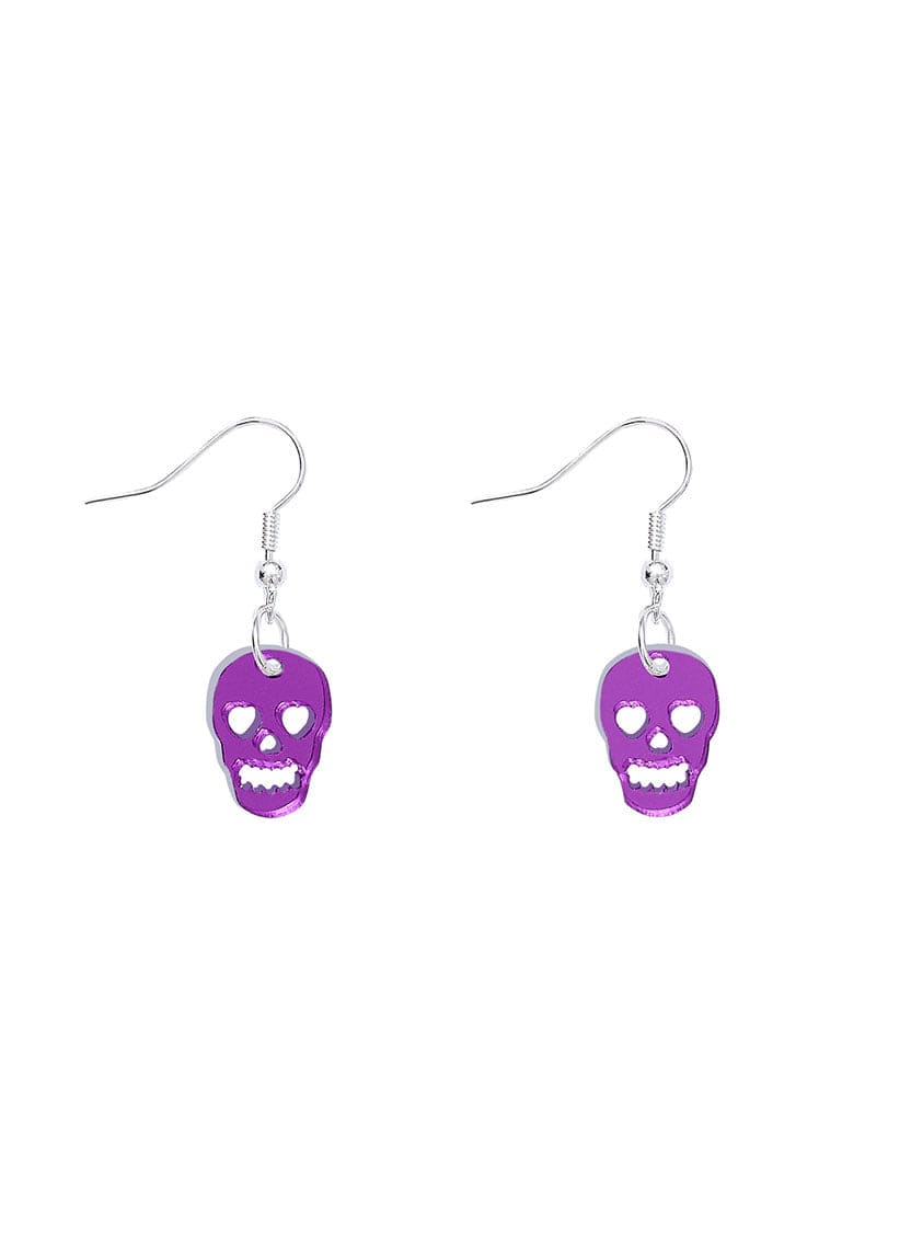 Tatty Devine Skull Charm Earrings