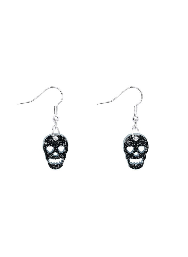Tatty Devine Skull Charm Earrings