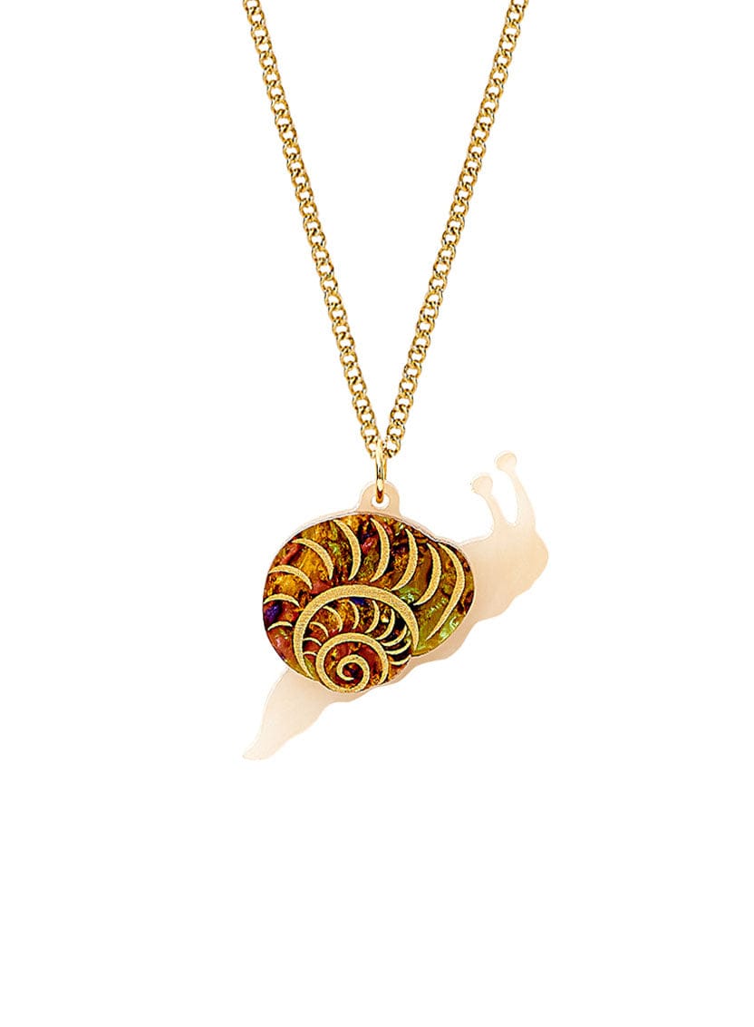 Tatty Devine Snail Pendant