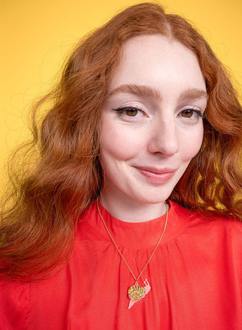 Tatty Devine Snail Pendant