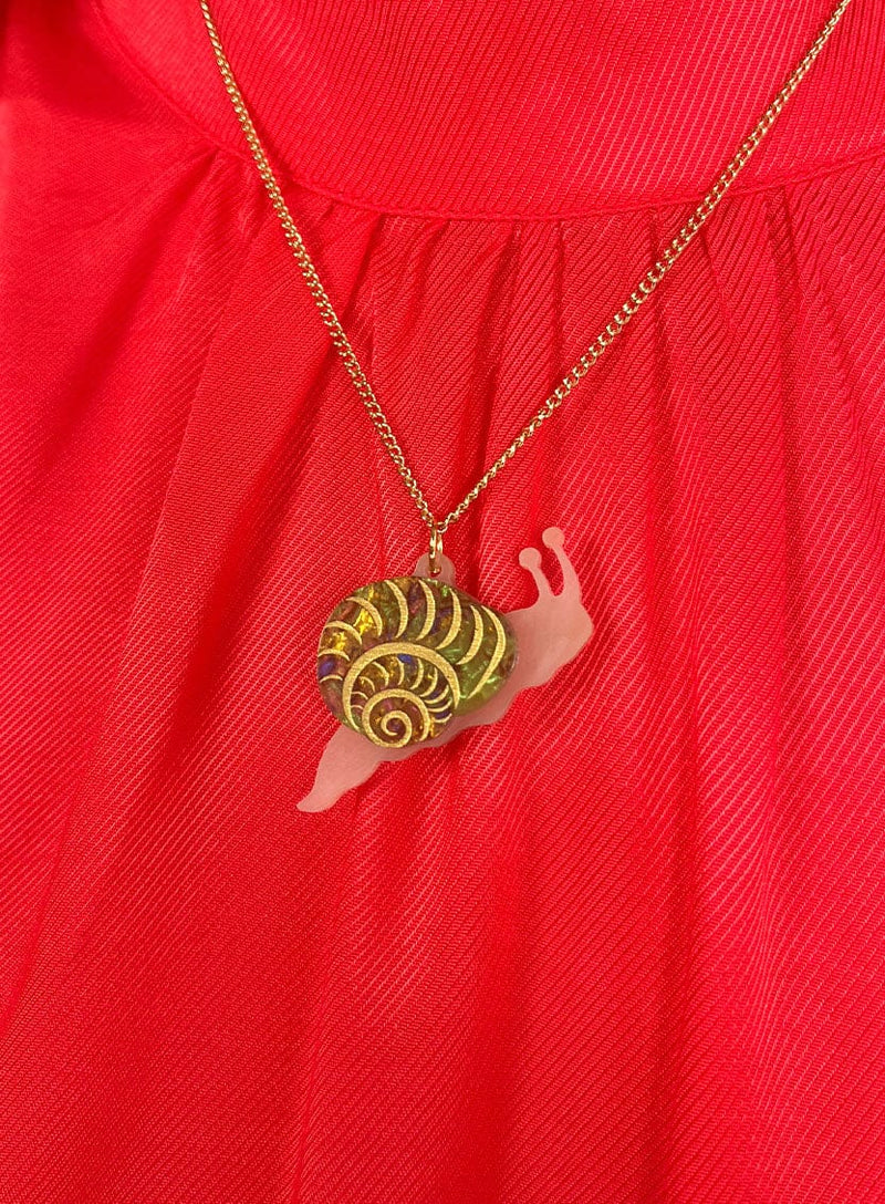 Tatty Devine Snail Pendant