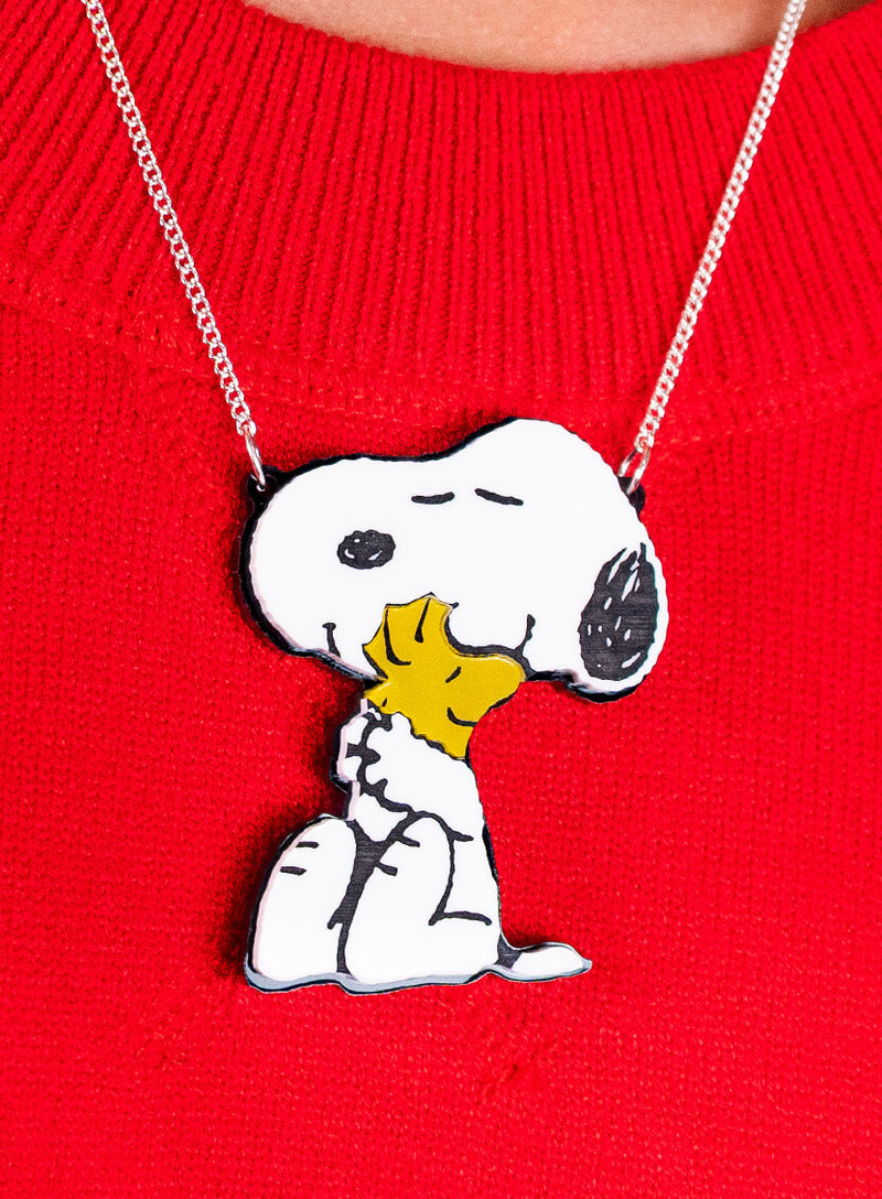 Snoopy and Woodstock Forever Necklace