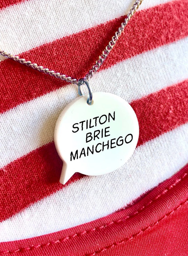 Tatty Devine Personalised Speech Bubble Necklace