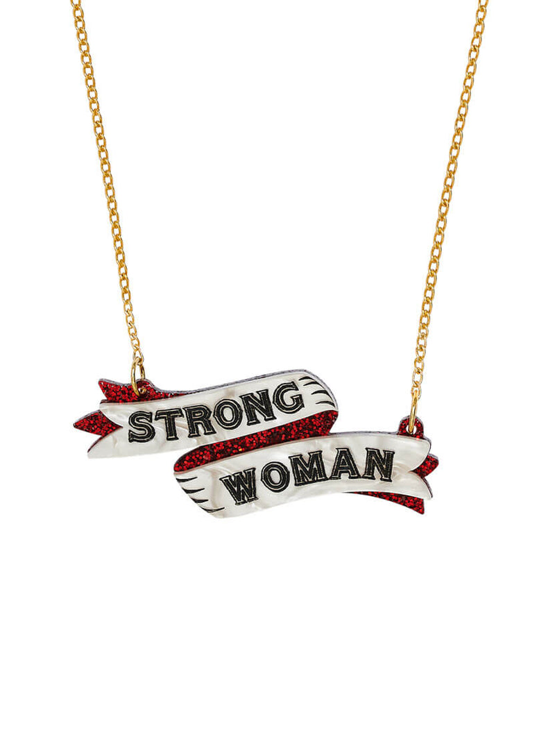 Strong Woman Necklace by Tatty Devine