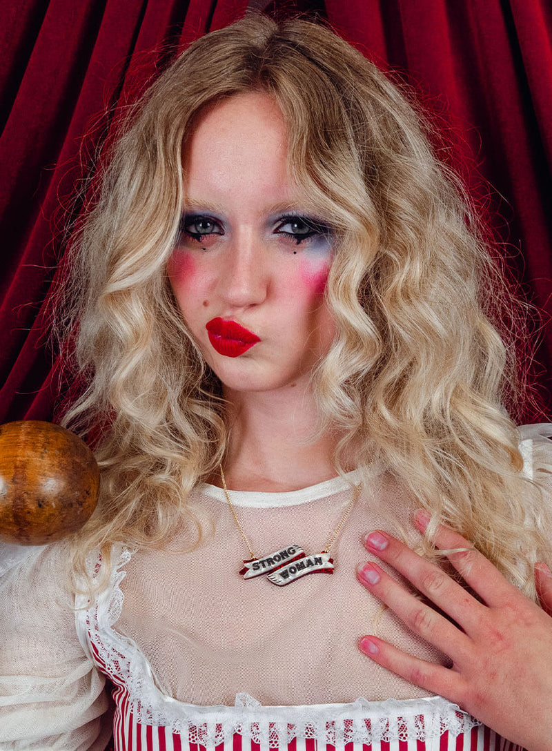 Strong Woman Necklace by Tatty Devine