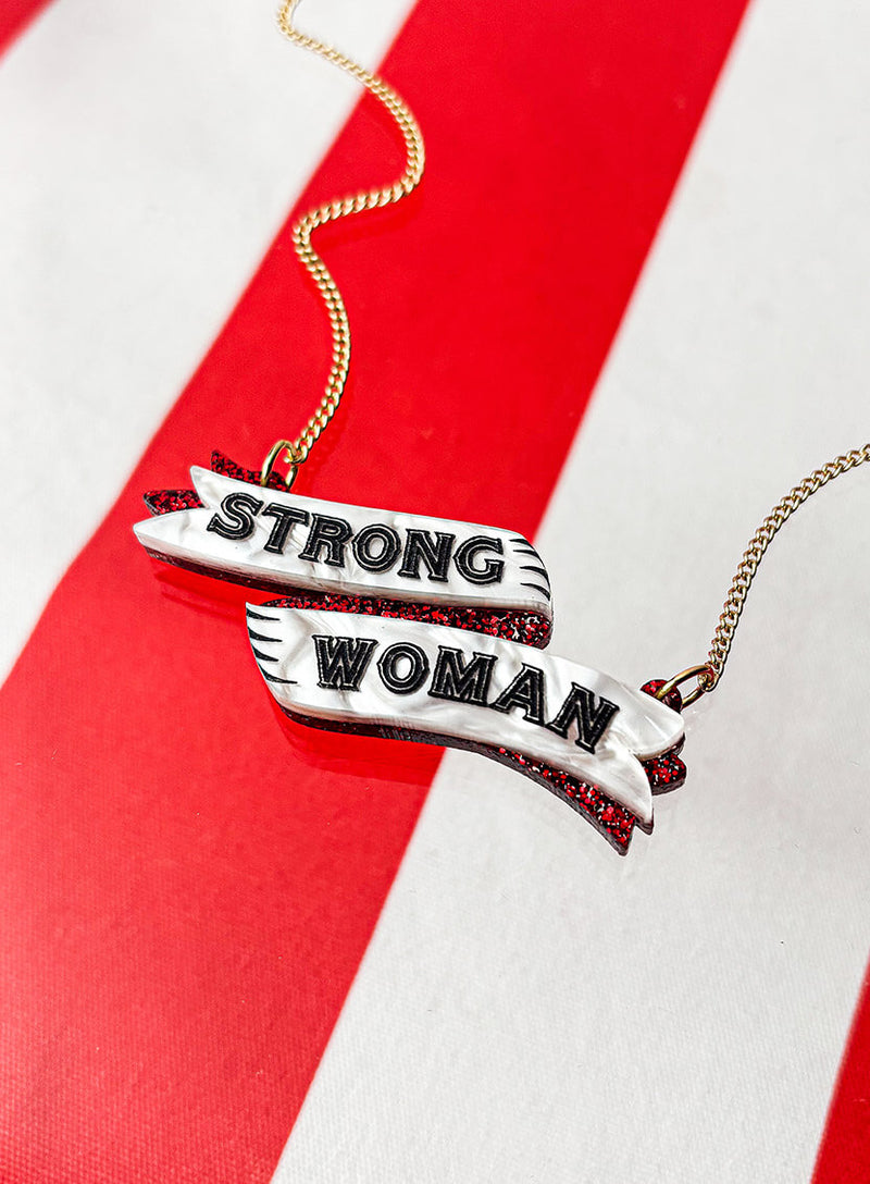 Strong Woman Necklace by Tatty Devine