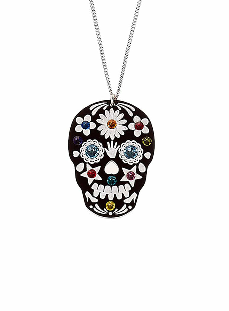 Tatty Devine Sugar Skull Necklace
