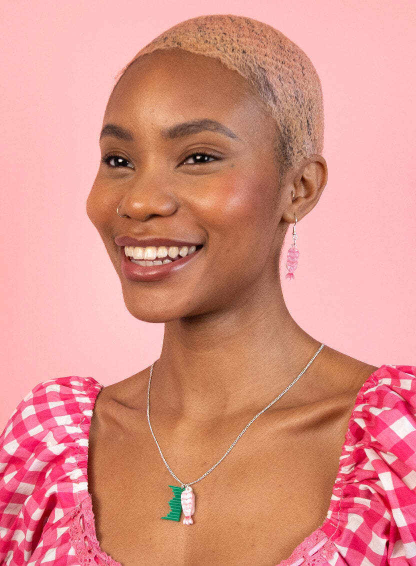 Sushi Pendant Necklace Tatty Devine Tatty Devine sushi-pendant-necklace-tatty-devine-tatty-devine