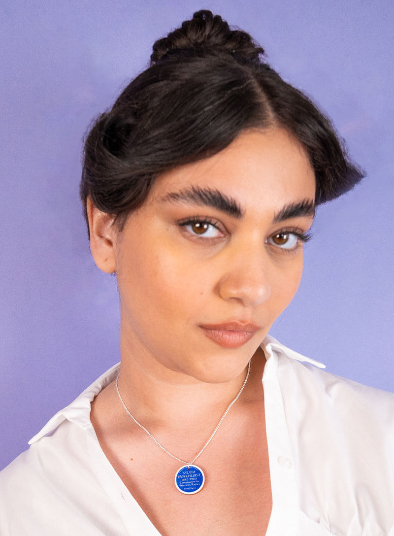 Sylvia Pankhurst Plaque Pendant