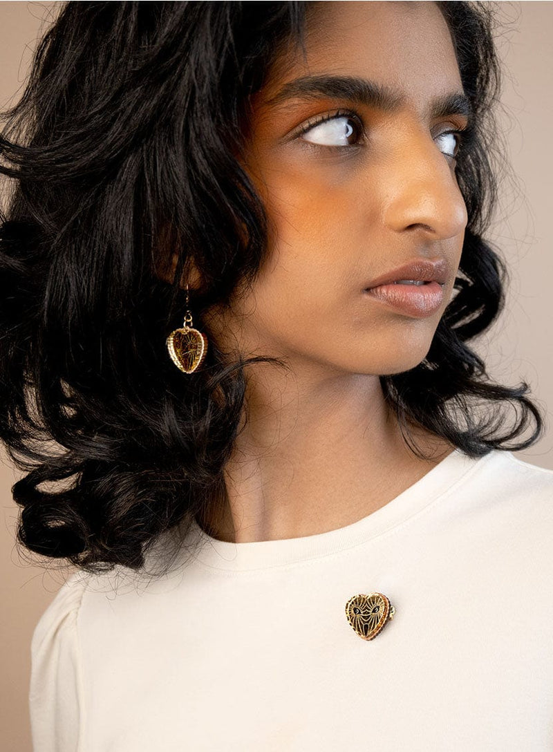 Tatty Devine Tawny Owl Brooch