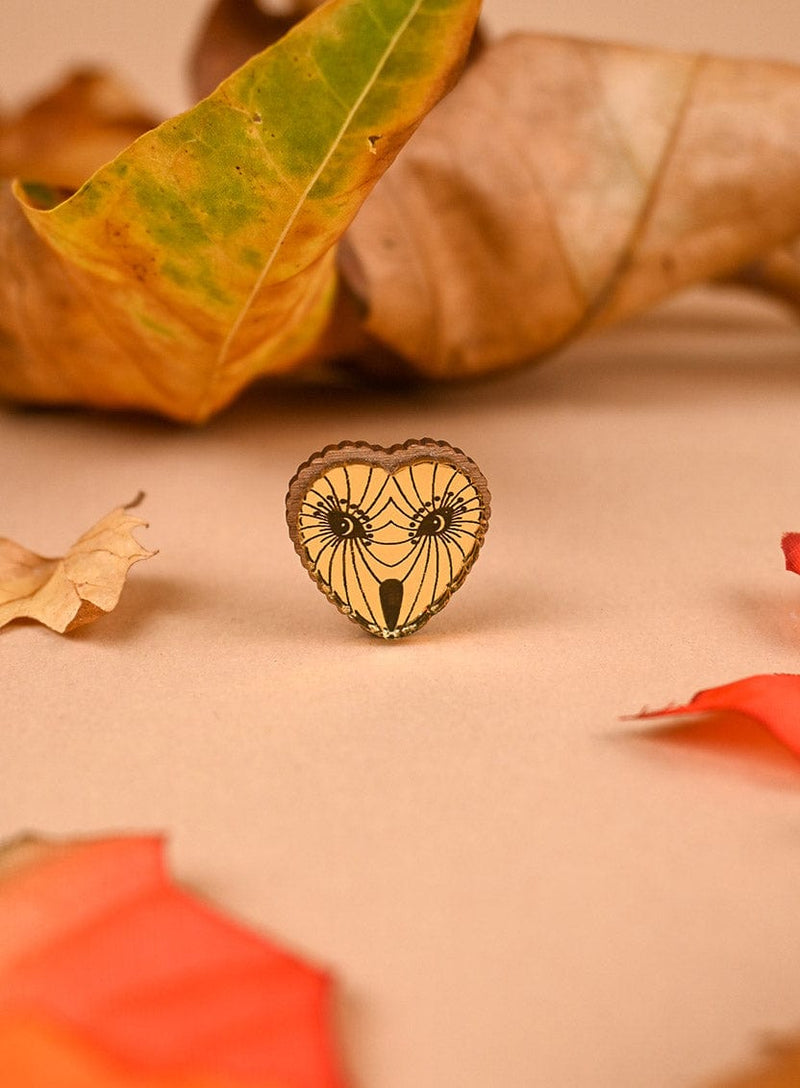 Tatty Devine Tawny Owl Brooch