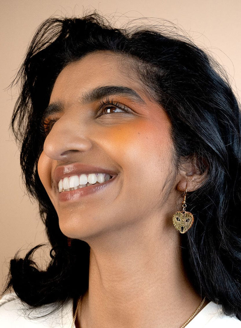 Tatty Devine Tawny Owl Earrings