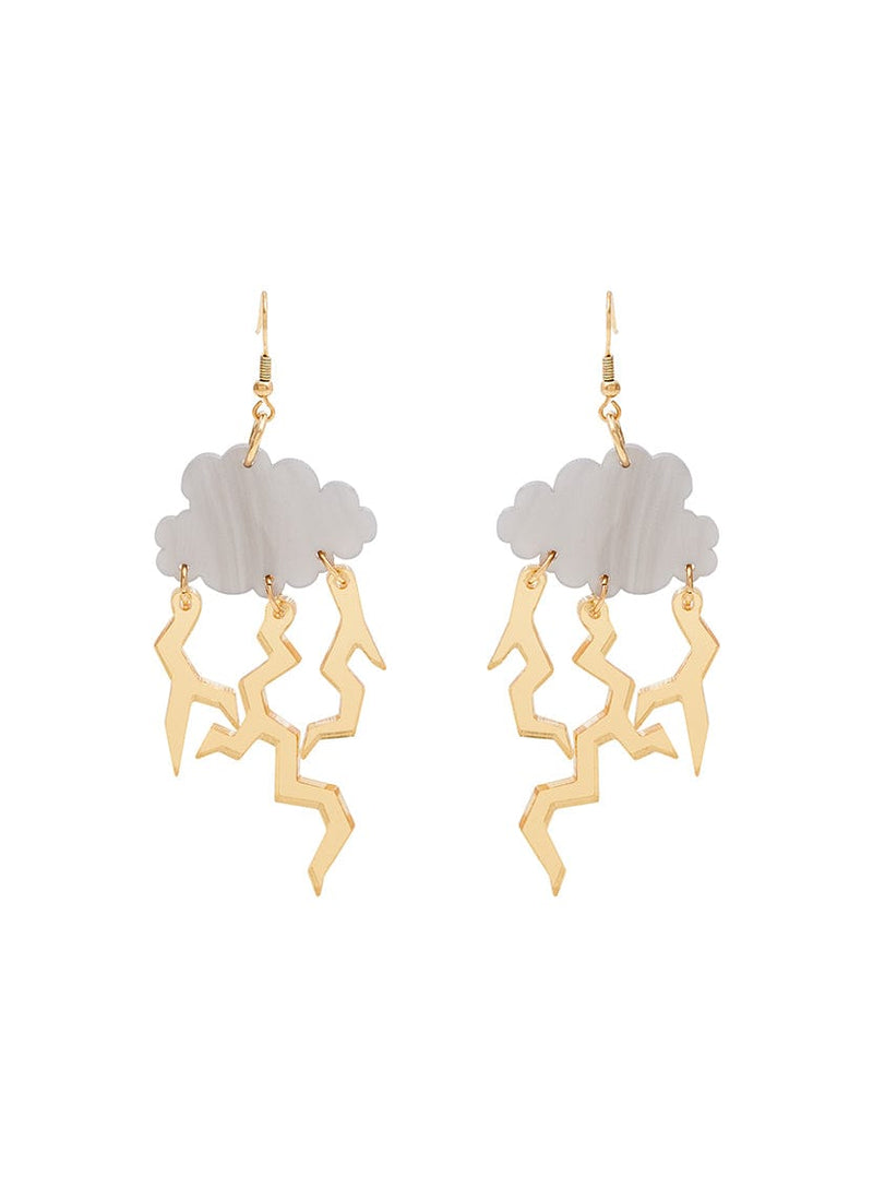Tatty Devine Thunderstorm Cloud Earrings