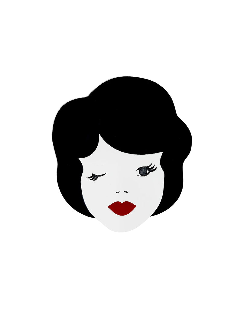 Tatty Devine Vintage Lady Brooch