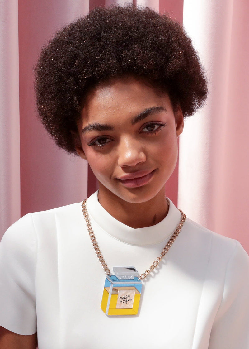 Tatty Devine Vintage Perfume Bottle Necklace