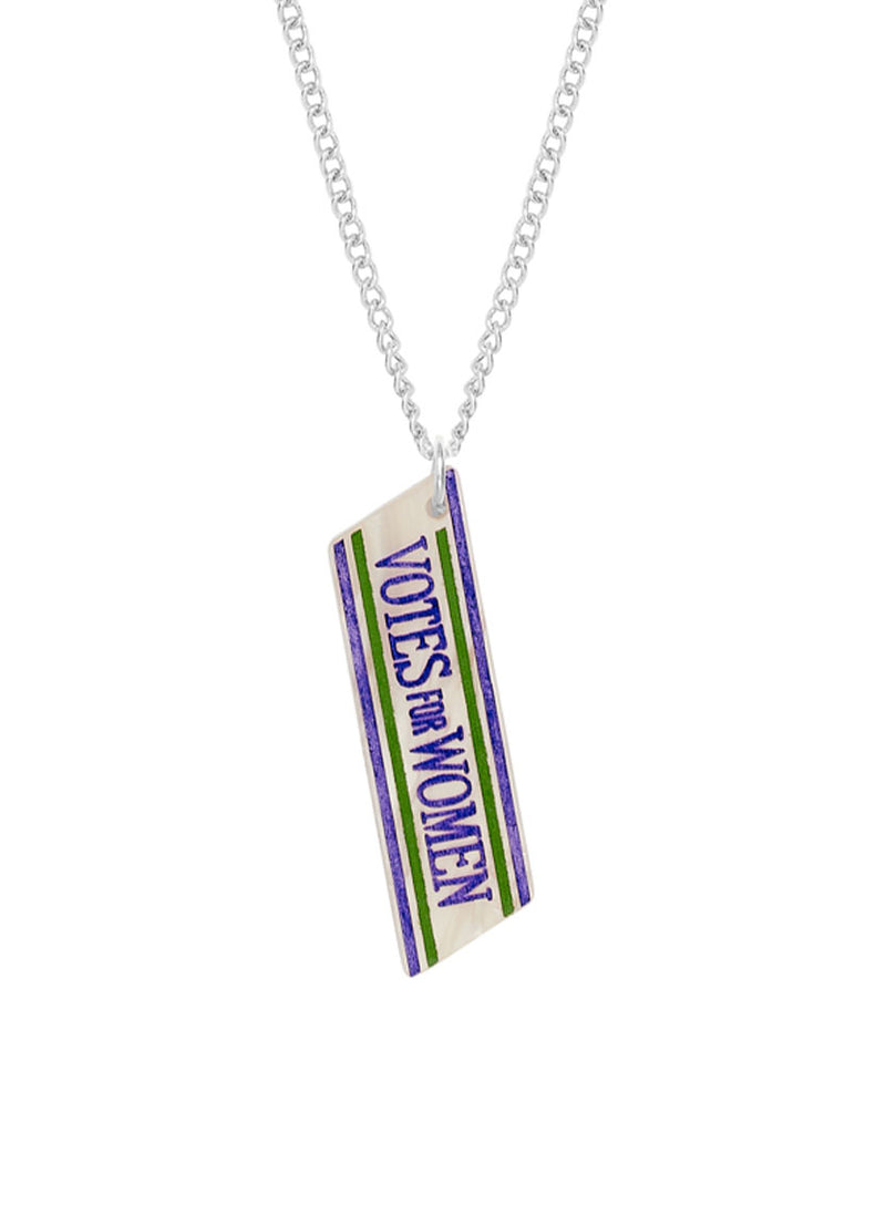 Votes For Women Sash Pendant