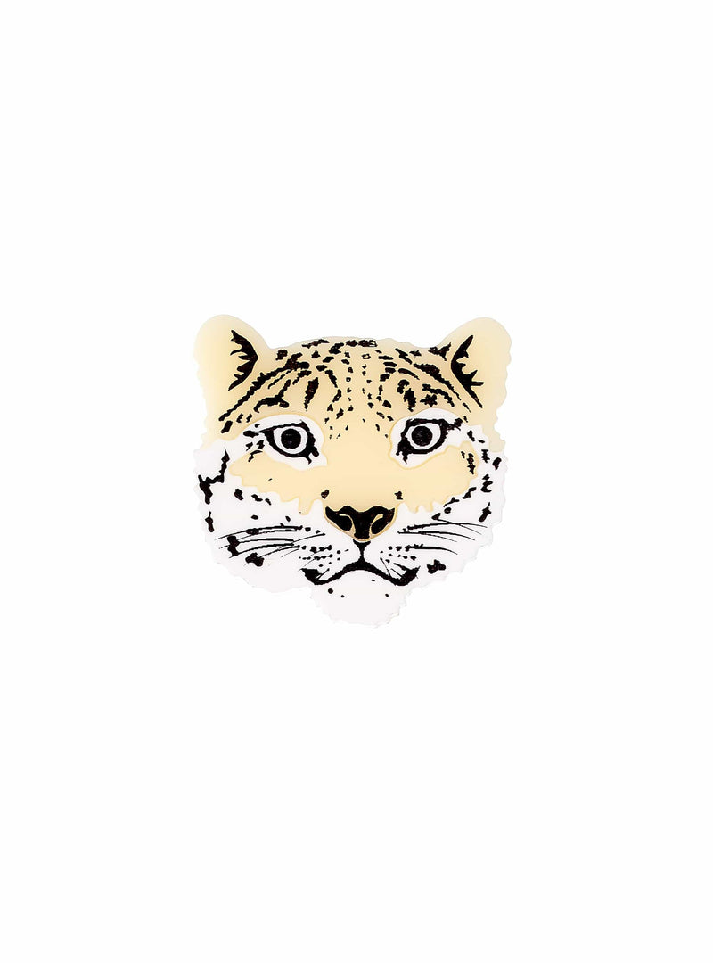 Tatty Devine Wild Snow Leopard Brooch