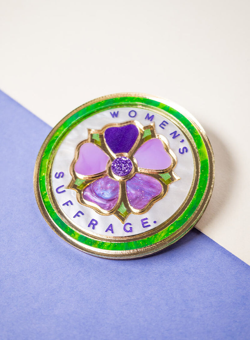 Women's Suffrage Brooch