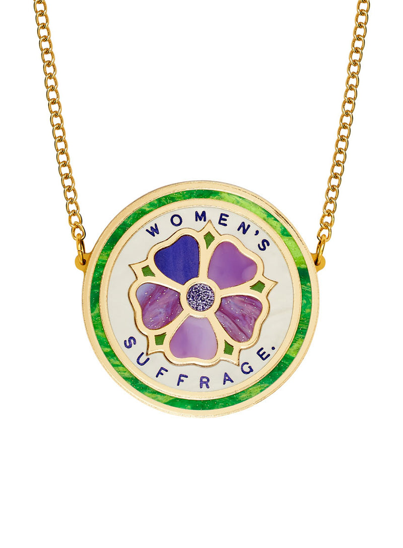 Women's Suffrage Necklace