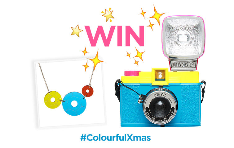 Win a Sequin Party Necklace and Lomography camera