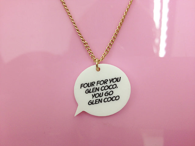 Speech Bubble Necklaces of the Week