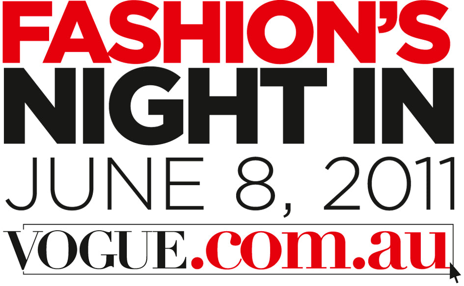 Hey! Australians! Join us for VOGUE Fashion's Night In