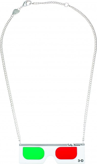 #TDBringItBack: 3D Glasses Necklace