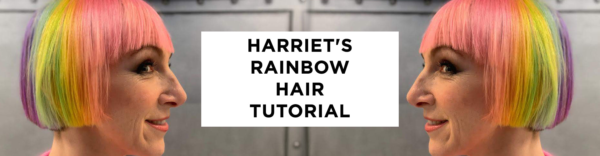 Harriet's Rainbow Hair Tutorial