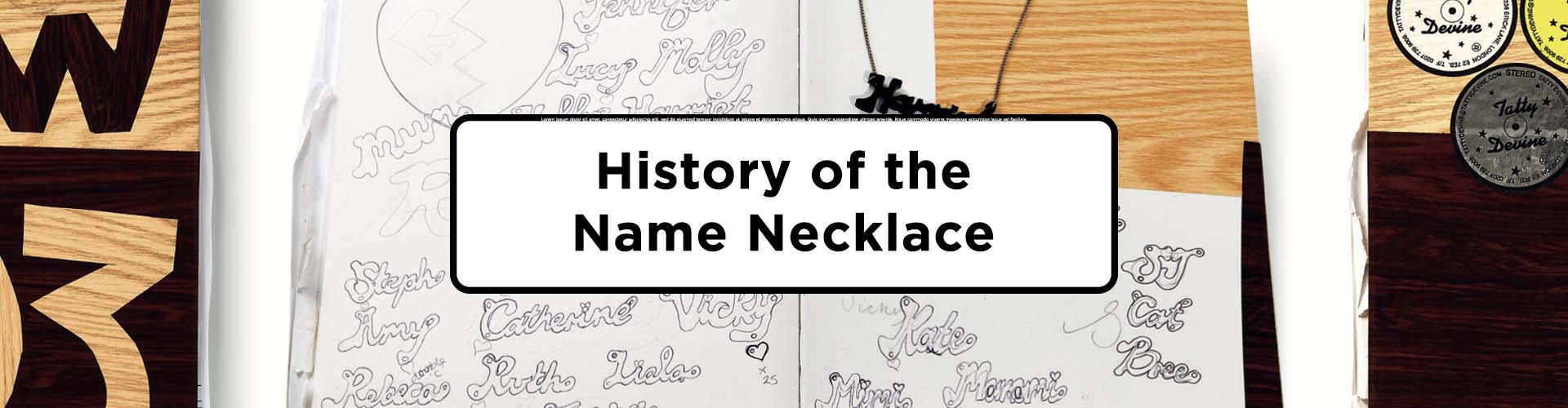 History of the Name Necklace