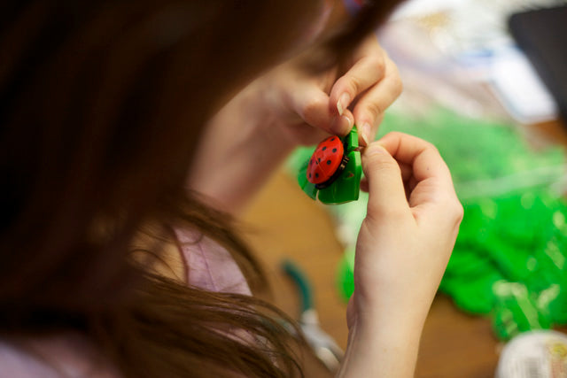 HOW IT’S MADE: HOT HOUSE LADYBIRD NECKLACE