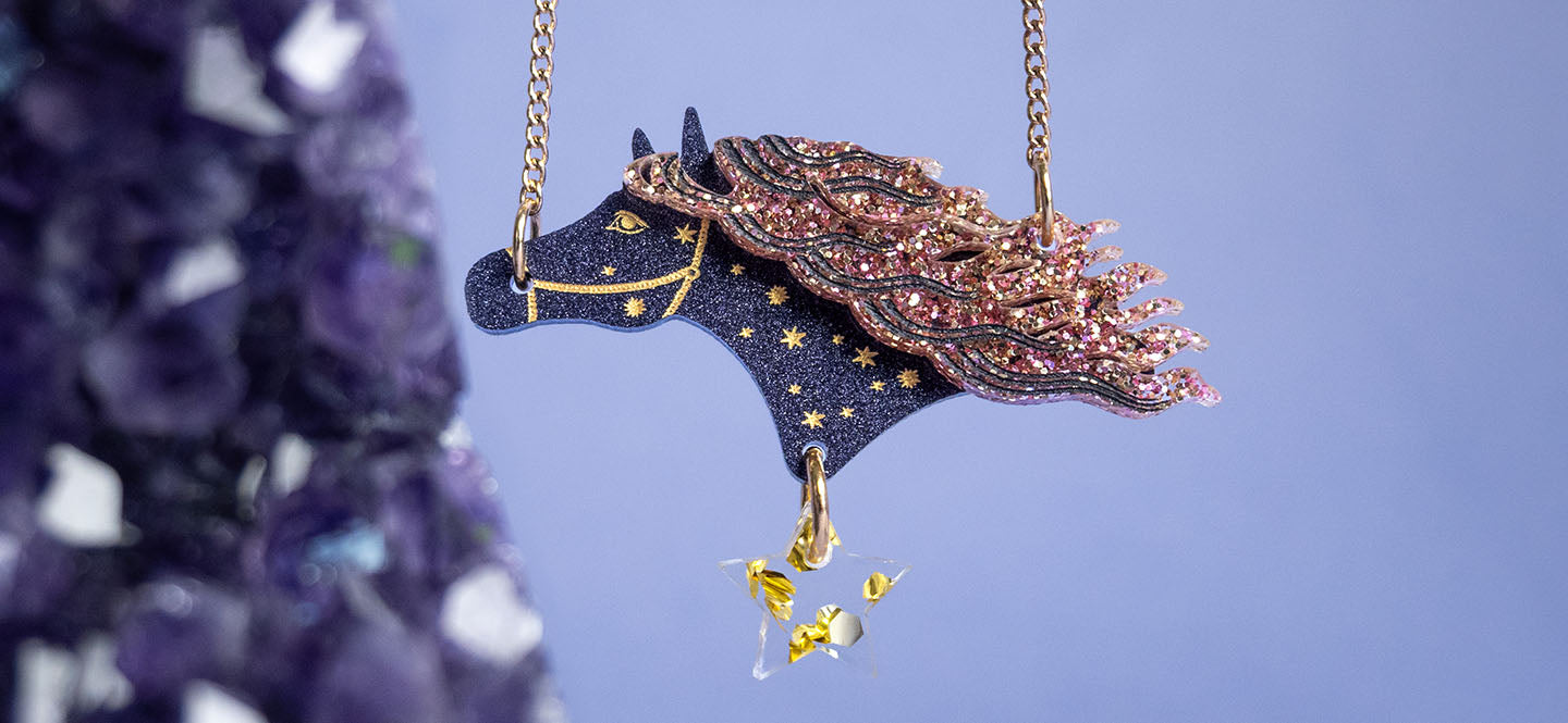 Halloween Jewellery: Lucky Star