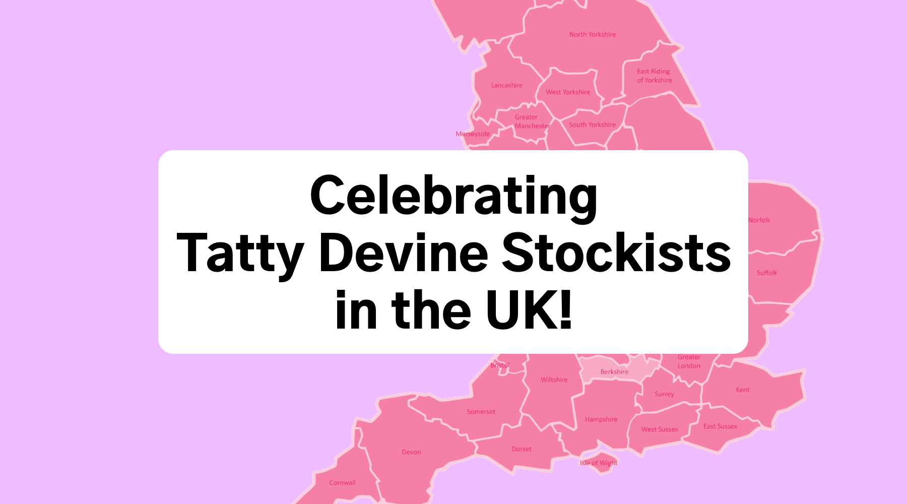 Celebrating Tatty Devine Stockists In The UK