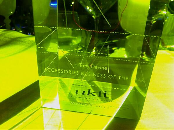 Tatty Devine win Accessories Business of the Year