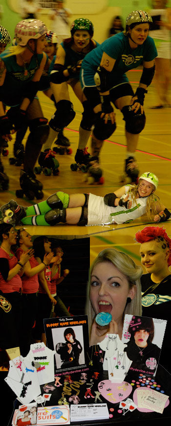 Tatty Devine goes to the roller derby!