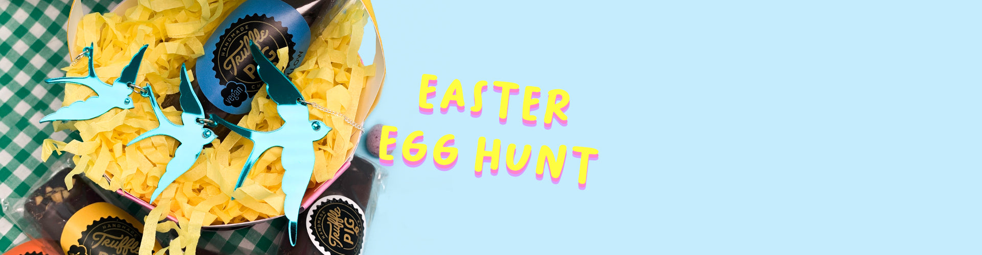 We're going on an egg hunt!