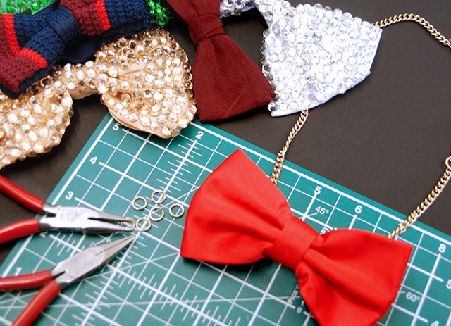 How to make a Bow Tie Necklace