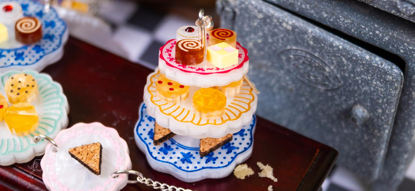 Whimsical jewellery by Tatty Devine.